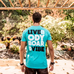 Camiseta T-shirt Live Bodyboard (Linha Paola Simão)