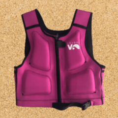 Colete Auxiliar de Flutuação Vogah Premium Pink