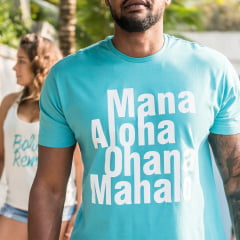 Camiseta Mana Aloha Ohana Mahalo